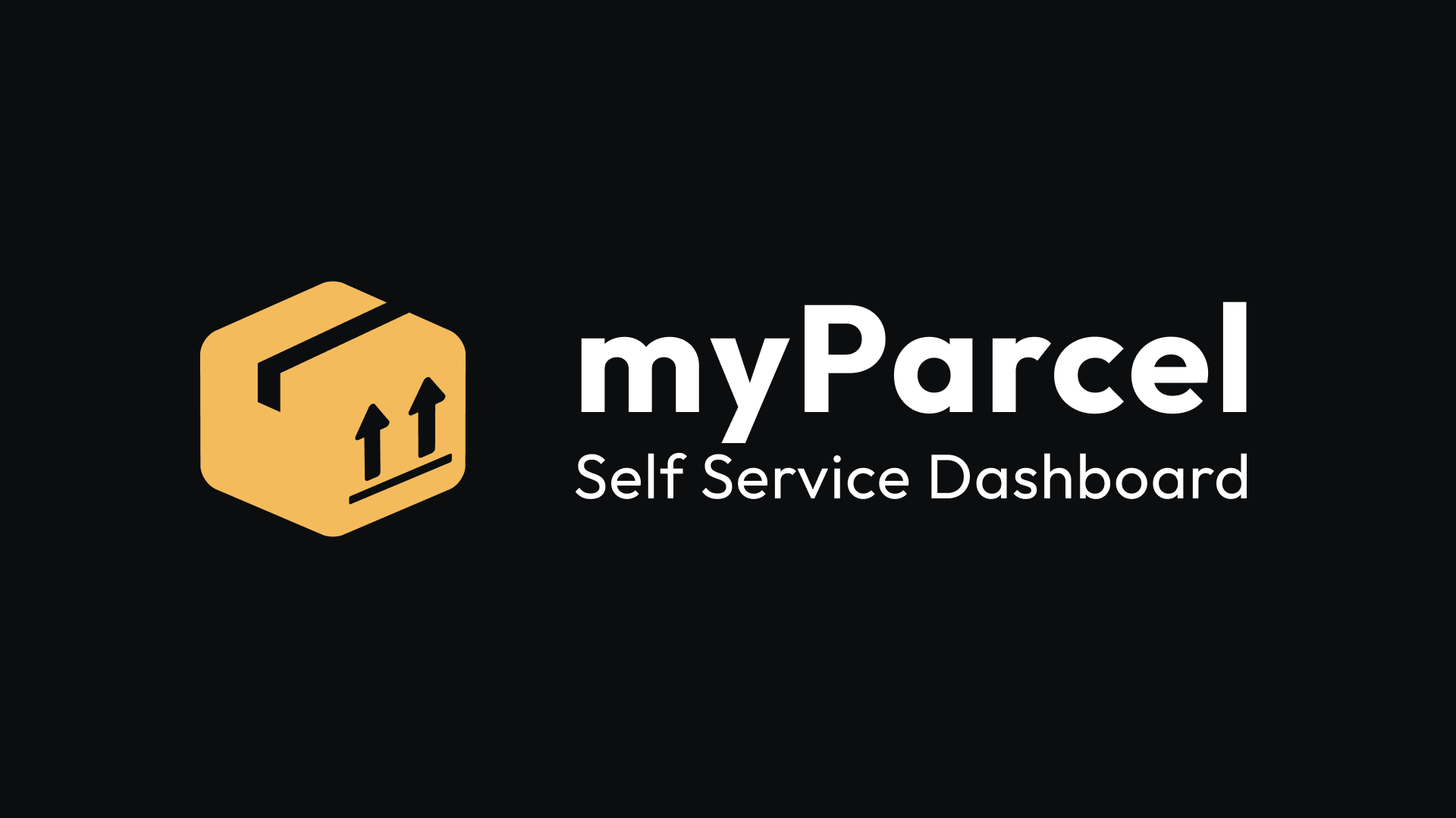myParcel | Self Service Dashboard